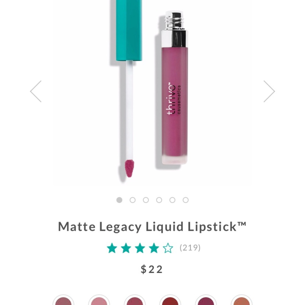 Thrive Causmetics Matte Legacy Liquid Lipstick